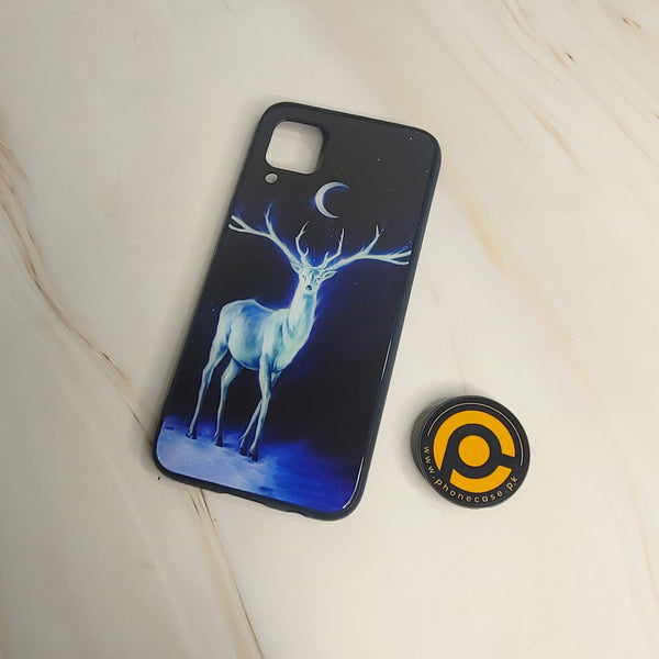 Huawei Nova 6 SE - Markhor Design -   Premium Metal  Printed soft Bumper shock Proof Case CS-27300