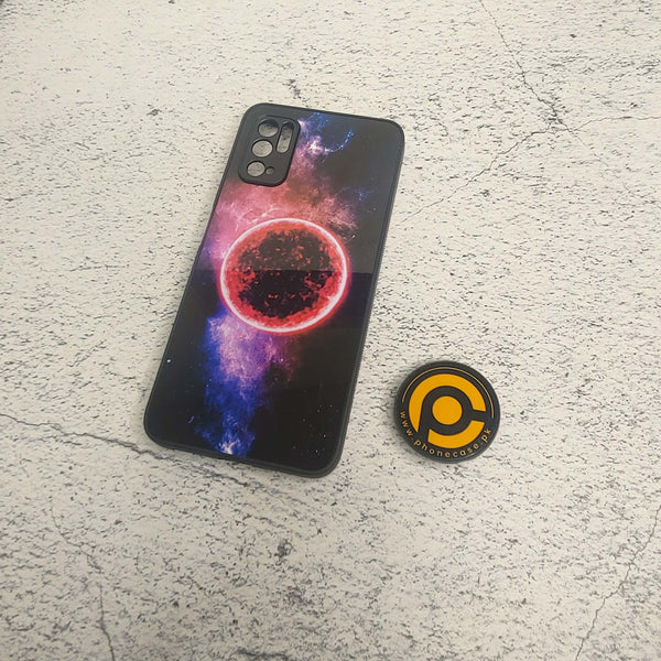 Xiaomi Redmi Note 10 5G Galactic Eclipse Glass Case CS-27443