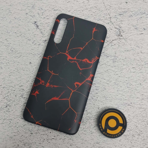 HONOR 9X - Black Marble Design 8   Premium Printed Hard Case   CS-27507