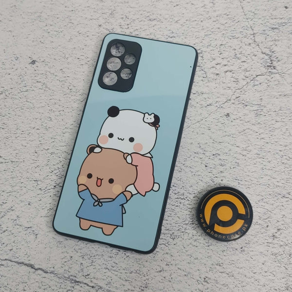Samsung Galaxy A72 Cute BuBu DuDu Design 5  Soft Bumper shock Proof Glass Case CS-27529