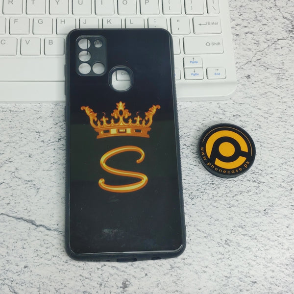 Samsung Galaxy A21s King Series Alphabet S Case CS-27844