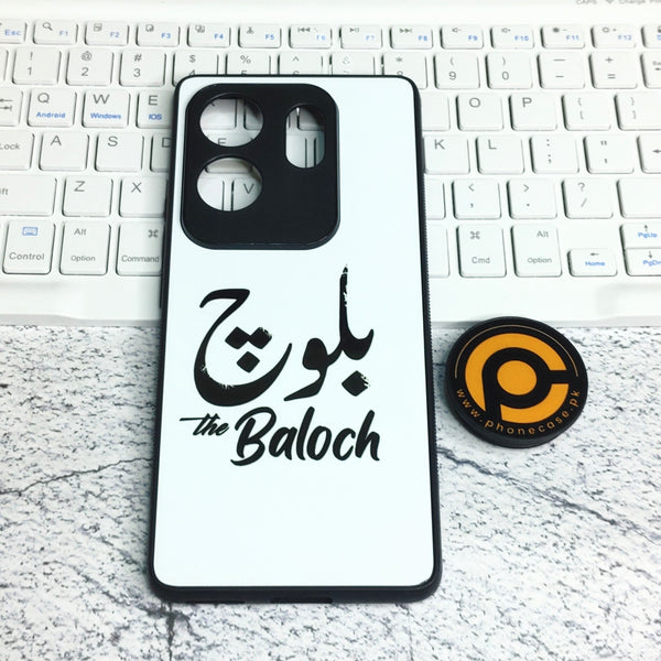 Infinix Zero 30 4G - Cast name Design 9 - Premium Printed Glass soft Bumper Shock Proof Case CS-28793