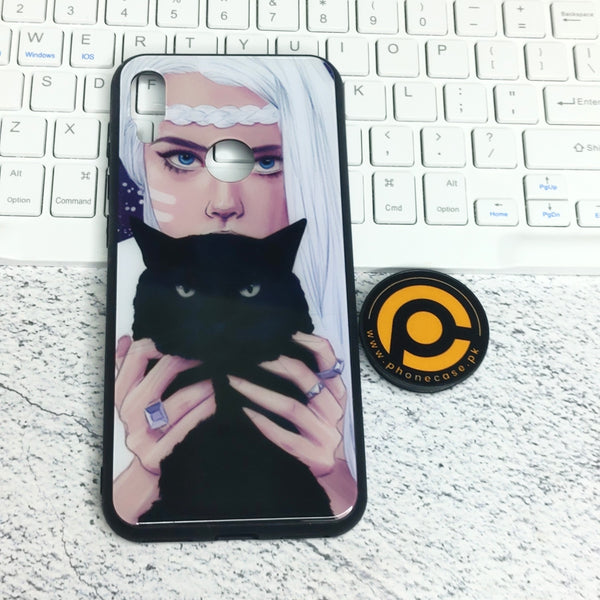 Huawei Y6 Pro 2019 - Midnight Sorcery- Premium Printed Metal soft Bumper shock Proof Case CS-28821