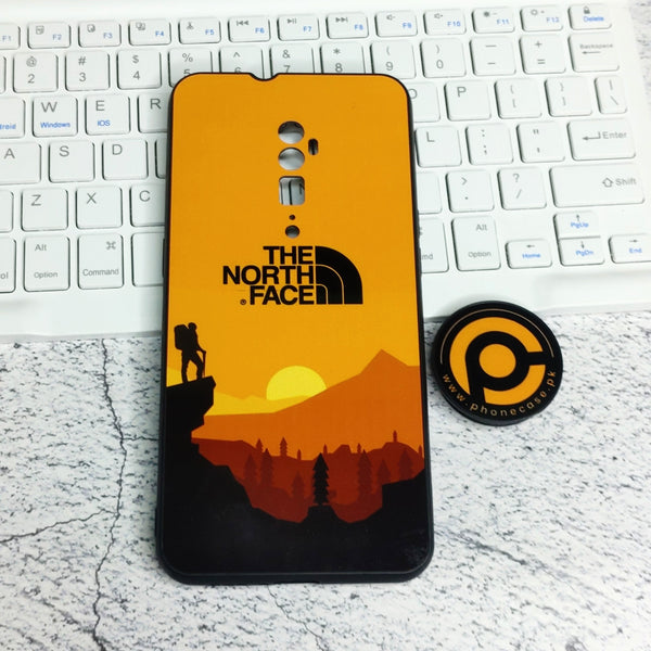 OPPO Reno 10x Zoom - The Norh face Design 10- Premium Metal  Printed soft Bumper shock Proof Case CS-28855