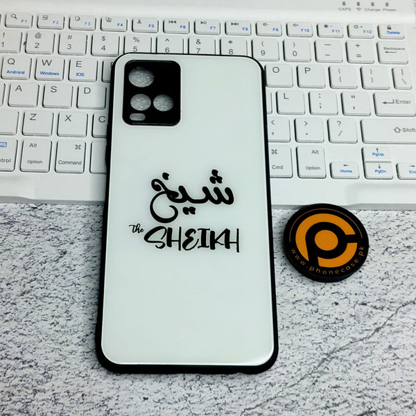 Vivo Y21 4G/ Y33s/ Y21s/ Y21A/ Y21T/Y33T - CAST NAME  , SHEKHA-   Premium Metal Printed soft Bumper shock Proof Case  CS-29582