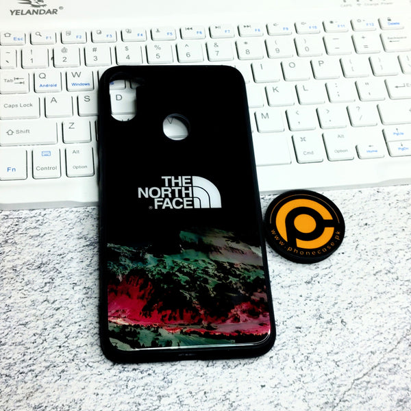 SAMSUNG GALAXY A11- The North face design - Premium Printed Glass soft Bumper shock Proof Case CS-29515