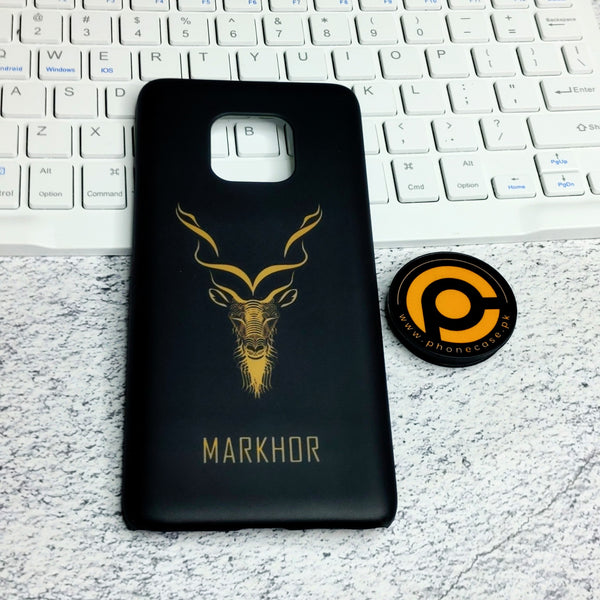 Huawei Mate 20 Pro - Markhor Design 3- Premium Metal  Printed soft Bumper shock Proof Case  CS-29518