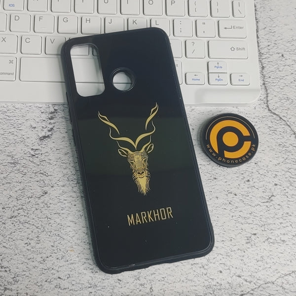 Tecno Camon 15 - Markhor Design 3- Premium Metal Printed soft Bumper shock Proof Case CS-29901