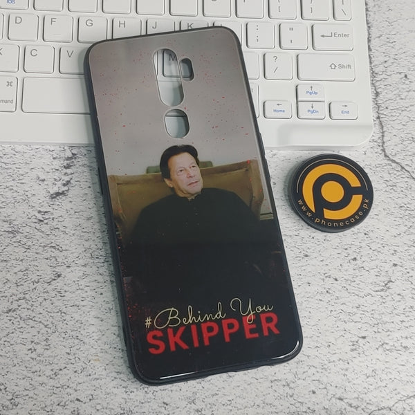 Oppo A9 2020 / oppo A5 2020 -  Wolf Design 9 Premium Printed Glass soft Bumper shock Proof Case CS-29925