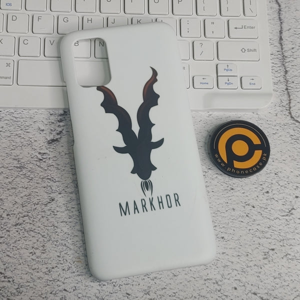 Xiaomi Redmi 9T/RM 9 Power - Markhor Design 5 - Premium Metal Printed soft Bumper shock Proof Case  CS-29938