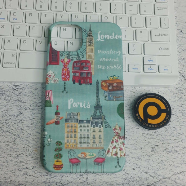 iPhone 15 Plus -London / Paris  - Premium Printed hard Case CS-30108