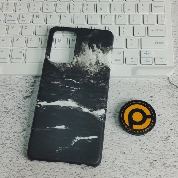 Samsung Galaxy A52/ A52s - Black marble  - Premium Printed hard case CS-30460