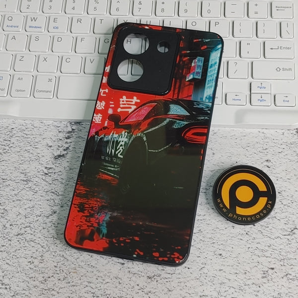 Vivo Y36 4G / Y36 5G / Y78 5G / Y78 Plus 5G / Y27 5G / Y27s  -  Tokyo dark night design - Premium Metal Printed soft Bumper shock Proof Case CS-30462 CS-35815