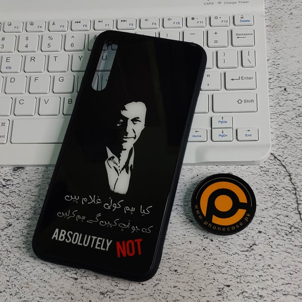 HONOR 9X - PTI Design - Premium Printed Glass soft Bumper shock Proof Case  CS-30762