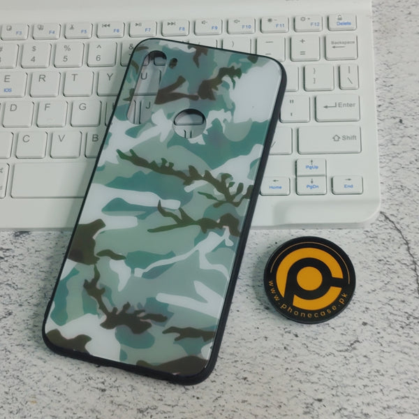 Redmi Note 8 -Marble Design- Premium Metal Printed soft Bumper shock Proof Case  CS-30771