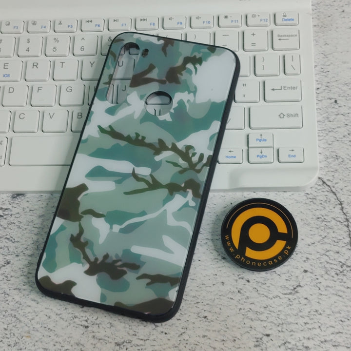 Redmi Note 8 -Marble Design- Premium Metal Printed soft Bumper shock Proof Case  CS-30771