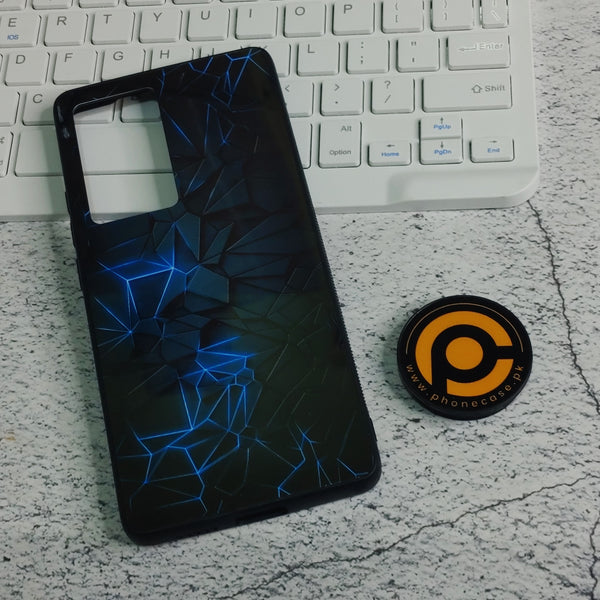 Vivo X70 Pro - 3D design 1 - Premium Printed Glass soft Bumper shock Proof Case  CS-30778