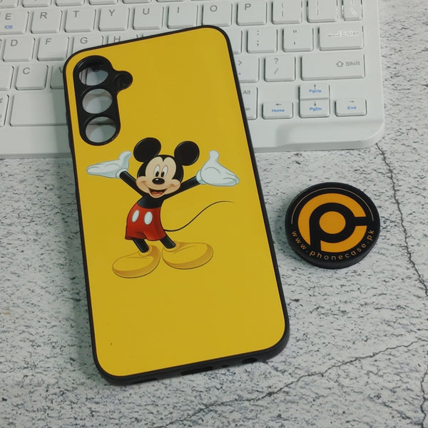 Samsung Galaxy A24 4G - King Design 9 - Premium Metal Printed soft Bumper shock Proof Case CS-30757