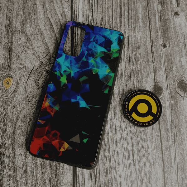 Samsung Galaxy S20 - 3D colors Design 3  - Premium Printed Metal soft Bumper shock Proof Case  CS-35829
