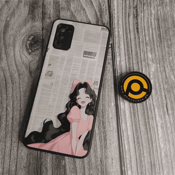 Galaxy A02s/ A03s -  Love Unfolds - Premium Printed Metal soft Bumper shock Proof Case   CS-32959