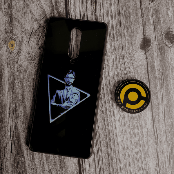 Oneplus 8   -  Professor  Design 2 -Premium Printed Glass soft Bumper Shock Proof Case CS-32954