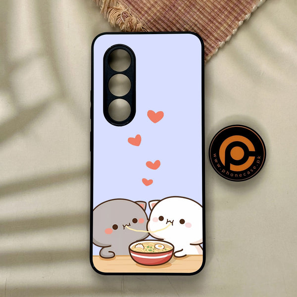 Itel S25 - Cute Bubu Dudu Design 10 - Premium Metal Printed Soft Bumper Shock Proof Case