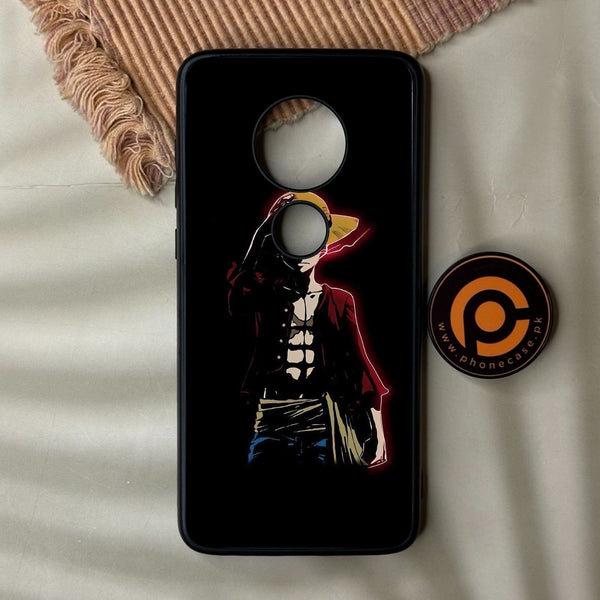 Motorola Moto G7 Plus - Anime Series Design 5 - Premium Metal Printed Soft Bumper Shock Proof Case