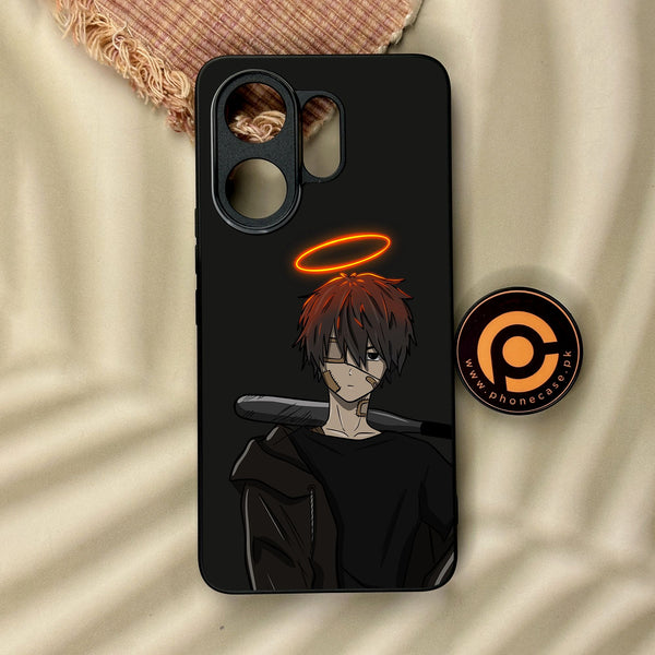 Vivo V60 - Anime Series Design 6 - Premium Metal Printed Soft Bumper Shock Proof Case