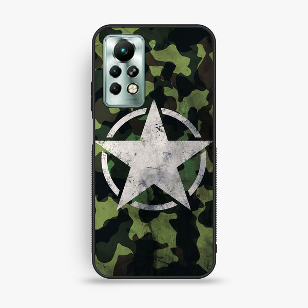 Infinix Note 11 Pro - Ndcom - Premium Metal Printed Soft Bumper Shock Proof Case