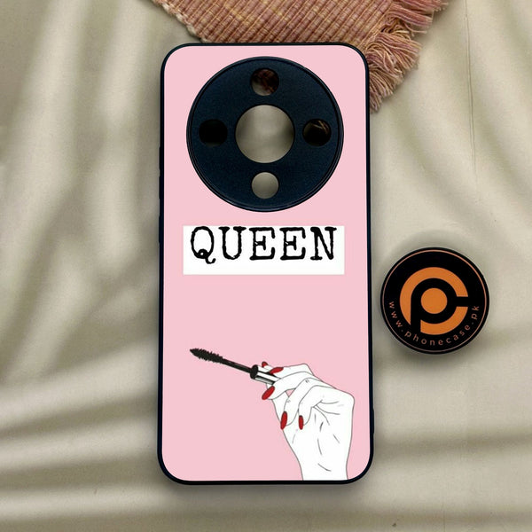 Honor x9d - Anime Girls Design 1 - Premium Metal Printed Soft Bumper Shock Proof Case