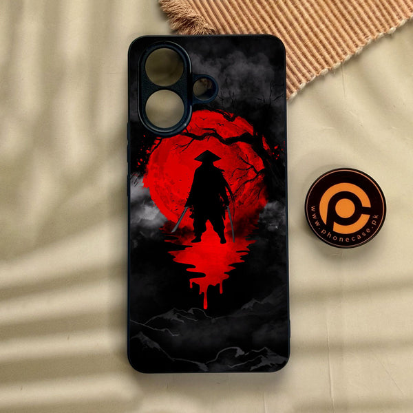 Vivo V60 Lite  - Ninja Design 3 - Premium Metal Printed Soft Bumper Shock Proof Case