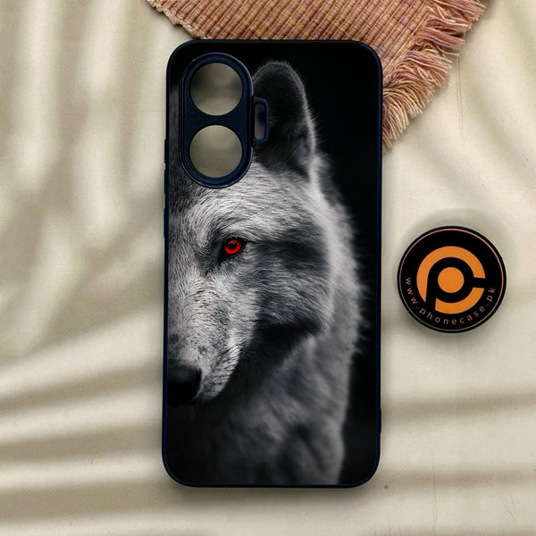 Xiaomi Poco F7 - Wolf Design 10 - Premium Metal Printed Soft Bumper Shock Proof Case