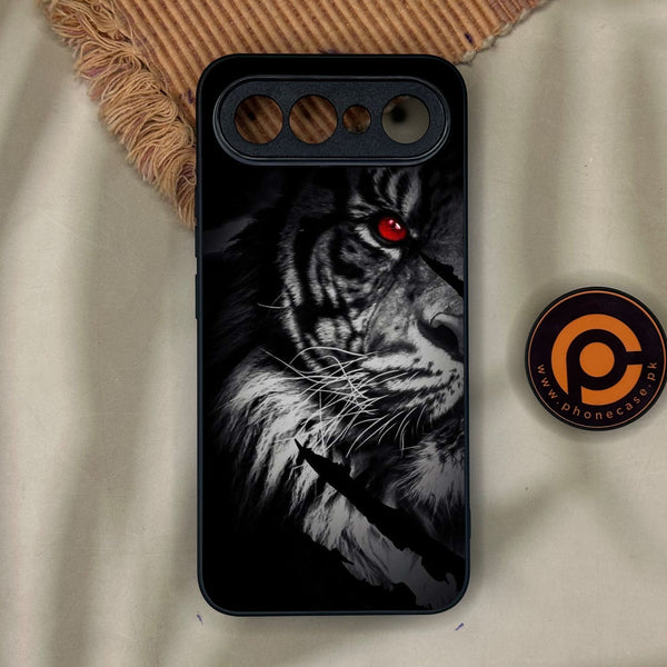Vivo X300 FE - Tiger Design 7 - Premium Metal Printed Soft Bumper Shock Proof Case
