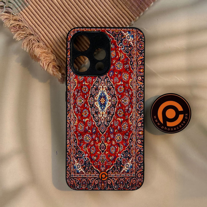 Oppo Reno 15 5G - Persian Rug Design 2 - Premium Metal Printed Soft Bumper Shock Proof Case