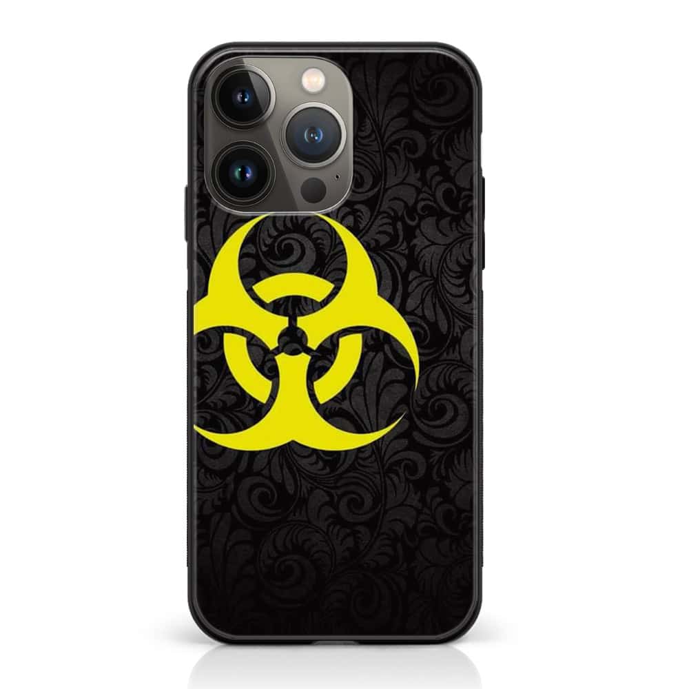 iPhone 12 Pro - Biohazard Sign - Premium Metal Printed soft Bumper shock Proof Case