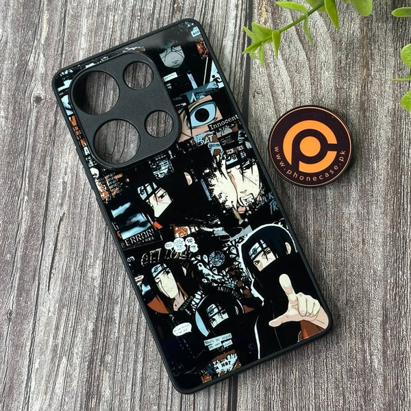 Redmi Note 13 Pro 4G - Silent Shinobi - Premium Metal Printed soft Bumper shock Proof Case CS-45400