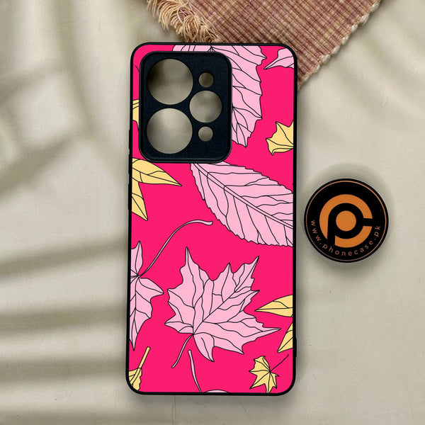 Realme 15 - Floral Series Design 6 - Premium Metal Printed Soft Bumper Shock Proof Case