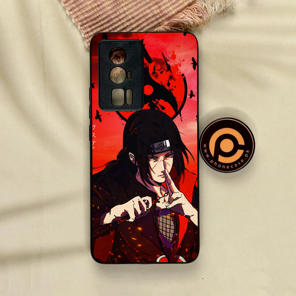 Xiaomi Redmi K60 Pro - Uchiha Itachi - Premium Metal Printed Soft Bumper Shock Proof Case
