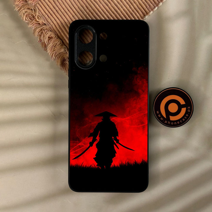 Vivo Y05 - Ninja Design 1 - Premium Metal Printed Soft Bumper Shock Proof Case