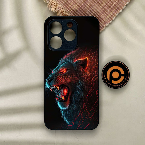 Realme 15T - Tiger 2.0 Design 6 - Premium Metal Printed Soft Bumper Shock Proof Case