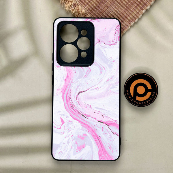 Realme 15 - Pink Design 1 - Premium Metal Printed Soft Bumper Shock Proof Case