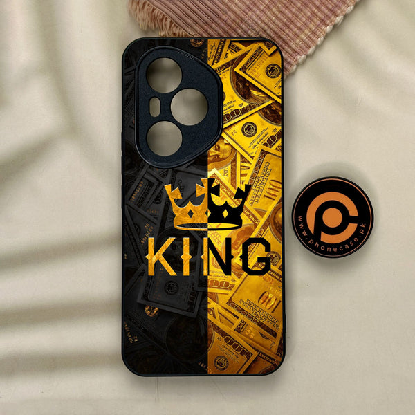 Honor 400 Pro - King Design 9 - Premium Metal Printed Soft Bumper Shock Proof Case