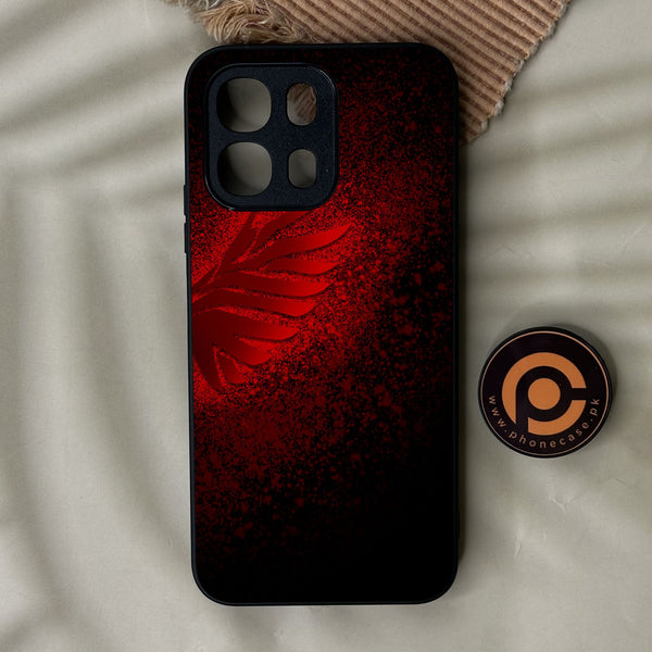 Oppo A6K - Angel 2.0 Design 2 - Premium Metal Printed Soft Bumper Shock Proof Case
