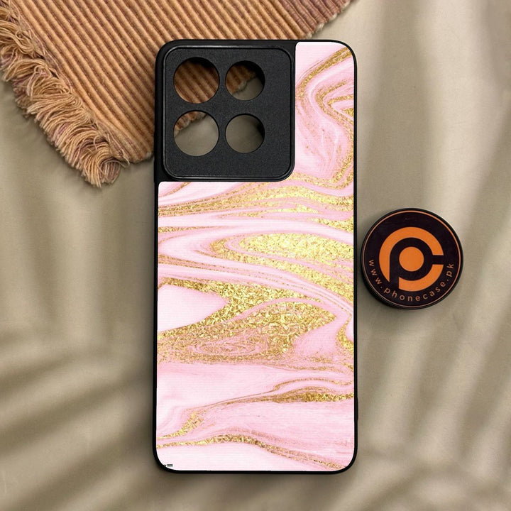 Motorola Moto G56 - Pink Design 10 - Premium Metal Printed Soft Bumper Shock Proof Case