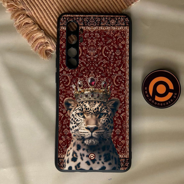 Xiaomi Mi Note 10 Lite - Leopard - Premium Metal Printed Soft Bumper Shock Proof Case