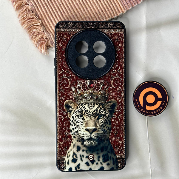 Realme 13 Plus -  Persian Calligraphy Art 21 - Leopard - Premium Printed Metal soft Bumper shock Proof Case CS-43102