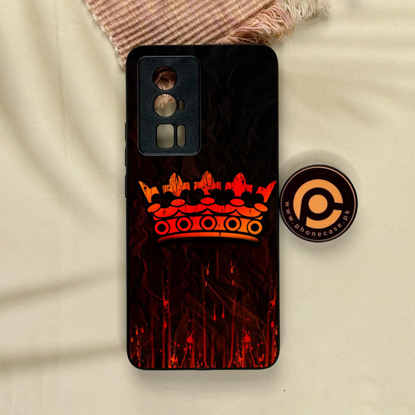 Xiaomi Redmi K60 Pro - King Design 4 - Premium Metal Printed Soft Bumper Shock Proof Case