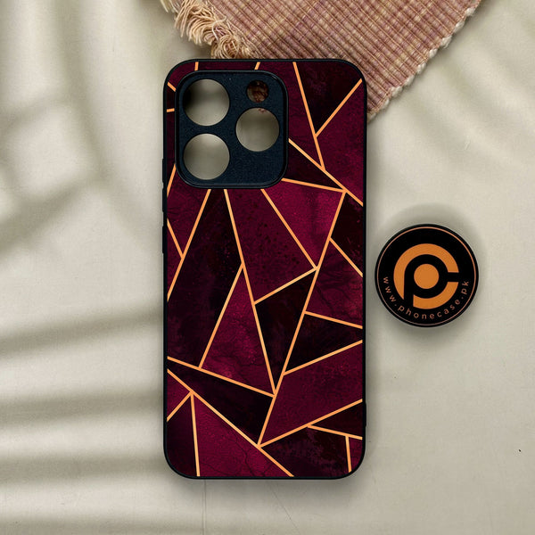 Realme 15T - Geometric Design 7 - Premium Metal Printed Soft Bumper Shock Proof Case