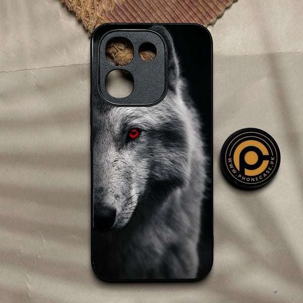 Vivo V80 Lite 5g - Wolf Design 10 - Premium Metal Printed Soft Bumper Shock Proof Case
