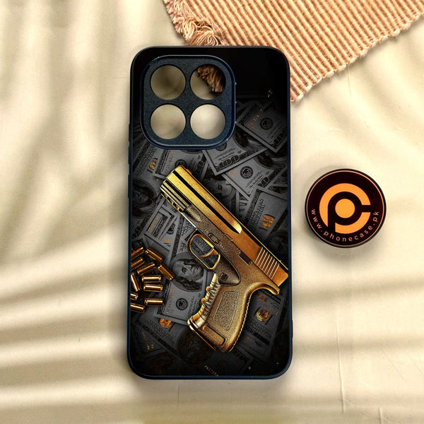 Xiaomi 15T - Dollar Design 7 - Premium Metal Printed Soft Bumper Shock Proof Case